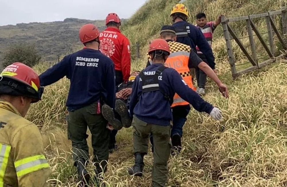 El joven cayó en las Altas Cumbres. Foto: NA
