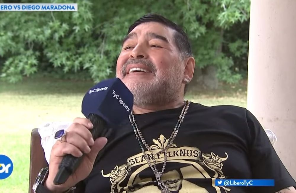 Entrevista completa a Maradona en TyC: drogas, mujeres, Messi, Riquelme y ovnis