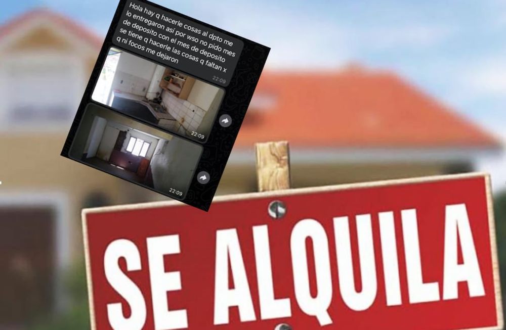 Alquiler de departamento.
