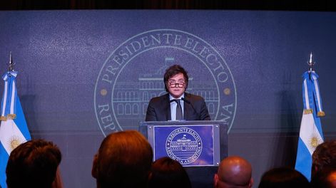 El presidente Javier Milei.