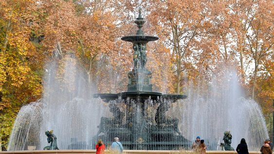 14 de Junio 2022 SociedadFuente de los ContinentesEn el Parque General San MartínFoto:  Orlando Pelichotti / Los Andes