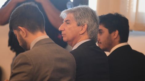 El exjuez Walter Bento en el juicio por corrupción.&nbsp;