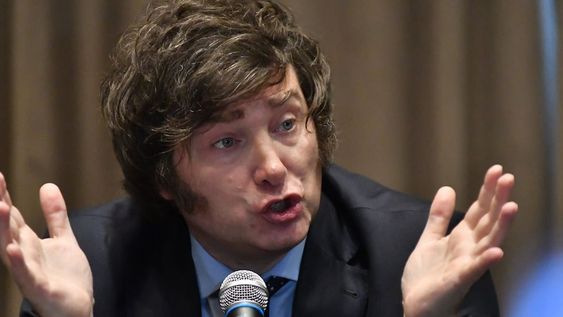 Javier Milei en Río Cuarto (Tomás Fragueiro/LaVoz).