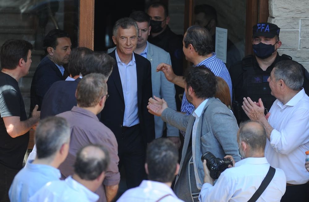 Macri no pudo declarar la semana pasada en Dolores por no estar relevado del secreto (Foto Clarín)