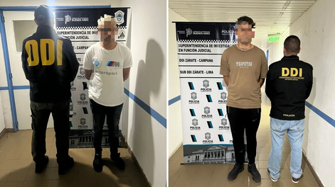 Dos delincuentes fueron detenidos acusados de al menos cuatro robos a motociclistas en rutas nacionales y provinciales.