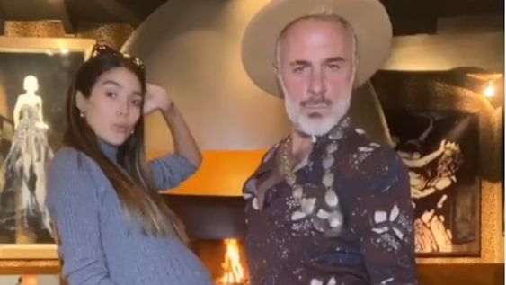 Nació Blu Jerusalema, la hija de Gianluca Vacchi y Sharon Fonseca