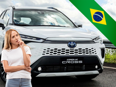 El precio del Corolla Cross en Brasil.