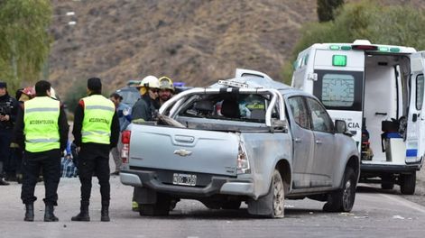 Los Andes | Durante la tarde del lunes 15 alumnos de la Universidad Nacional de Cuyo tuvieron un grave accidente en El Challao. - Mariana Villa / Los Andes.