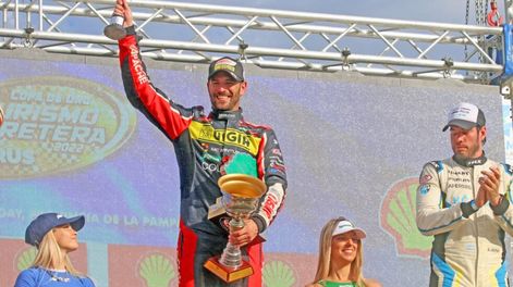 El santafesino volvió a lo más alto del podio en La Pampa.