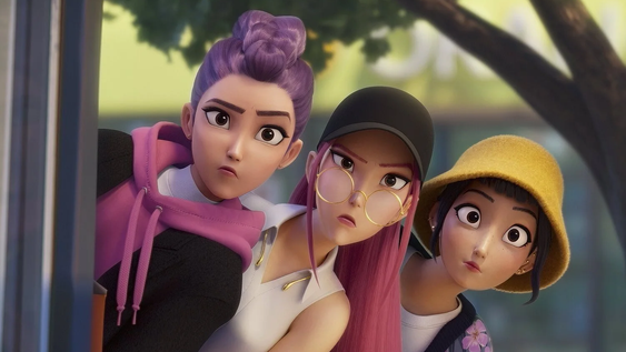 Netflix presenta una nueva película de animé, que sigue los pasos de Las Guerreras K-Pop.