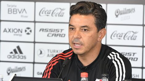 Marcelo Daniel Gallardo, el multicampeón DT de River Plate. / @RiverPlate
