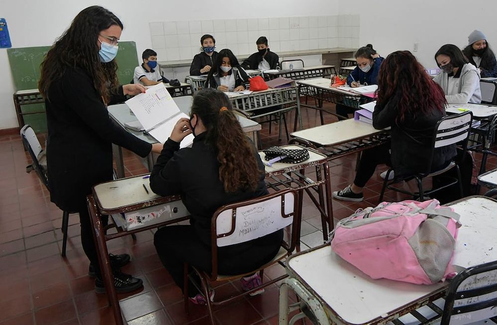 Casi 170 mil estudiantes de nivel inicial, y de primero, segundo y tercer grado volverán a la presencialidad absoluta. Foto: Orlando Pelichotti  / Los Andes