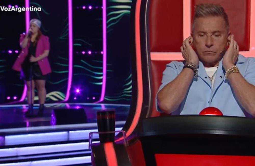 Ricardo Montaner se tapó los oídos en una audición a ciegas