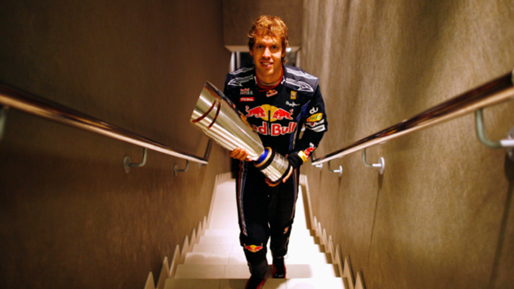Sebastian Vettel, campeón de la Fórmula 1 en 2010.