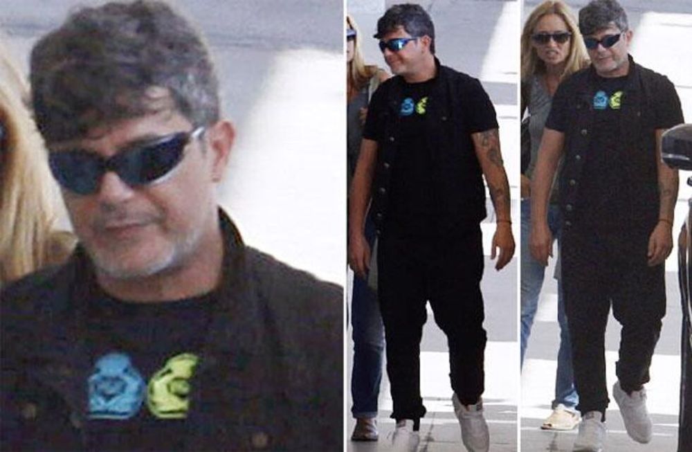 ¡Parece otro! Alejandro Sanz se mostró muy desmejorado