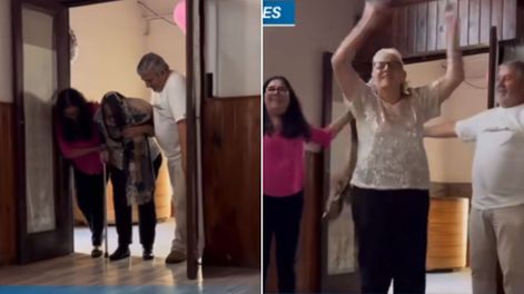 Se volvió viral en TikTok con un inesperado baile.