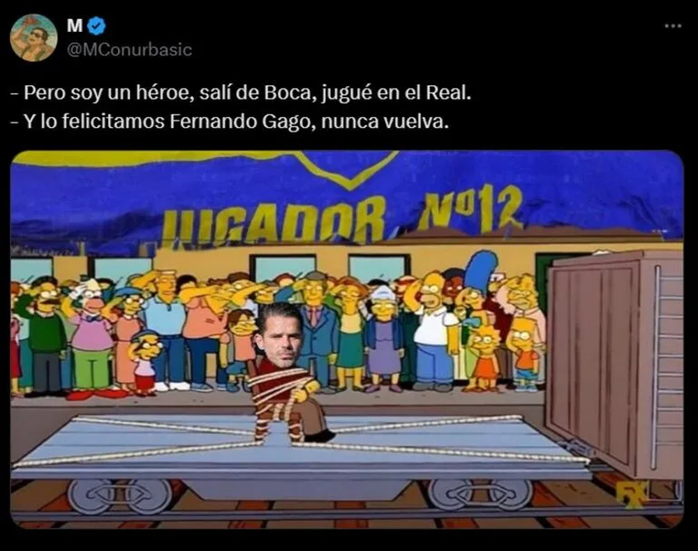 Las redes sociales se llenaron de memes por el despido de Fernando Gago en Boca.