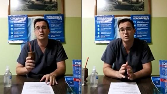 Médico pampeano amenazó con sacar todos los paquetes de yerba de un pueblo para evitar contagios de Covid-19