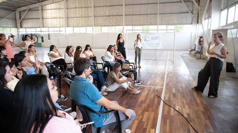 &nbsp;Más de 40 mujeres de Uspallata y alrededores participaron del evento organizado. Foto: Cuenta de X Jimena Latorre.&nbsp;