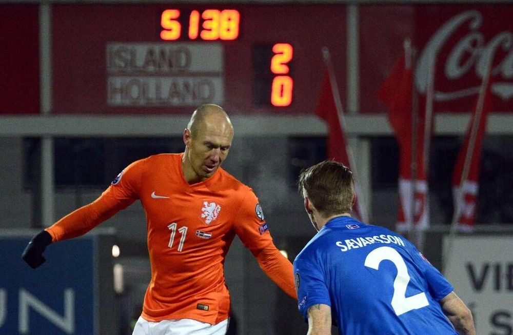 Holanda perdió ante la modesta Islandia