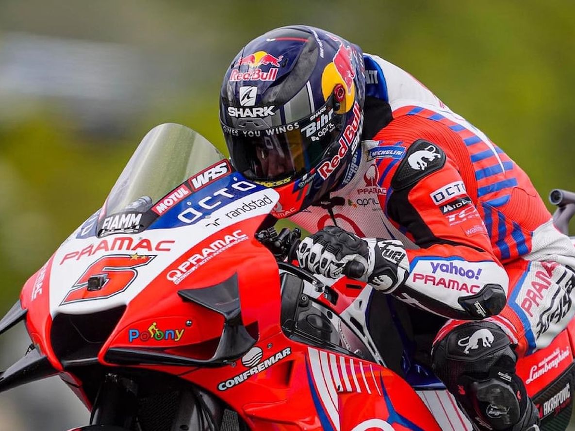 El francés fue el 1 en los ensayos de MotoGP.