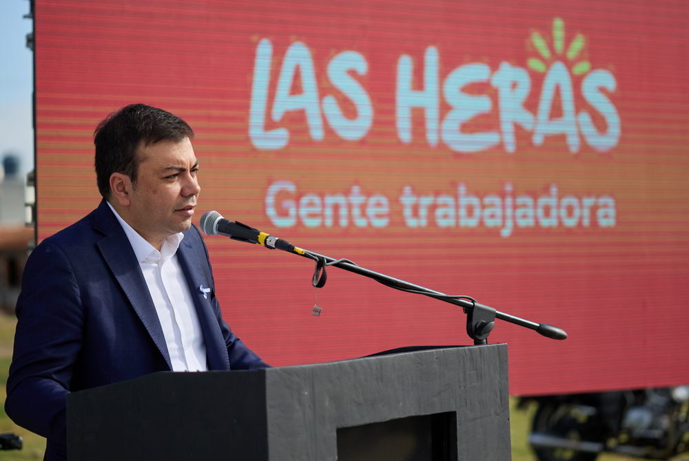 El intendente de Las Heras, Francisco Lo Presti.