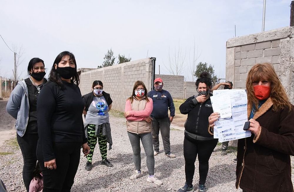 La última boleta que debieron afrontar los vecinos rondó los $200.000, lo que genera conflictos entre ellos por la división. Foto: Mariana Villa / Los Andes