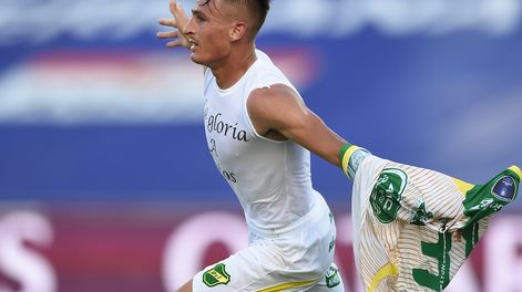 Braian Romero, goleador y el mejor jugador de la Copa Sudamericana 2020. / Gentileza.