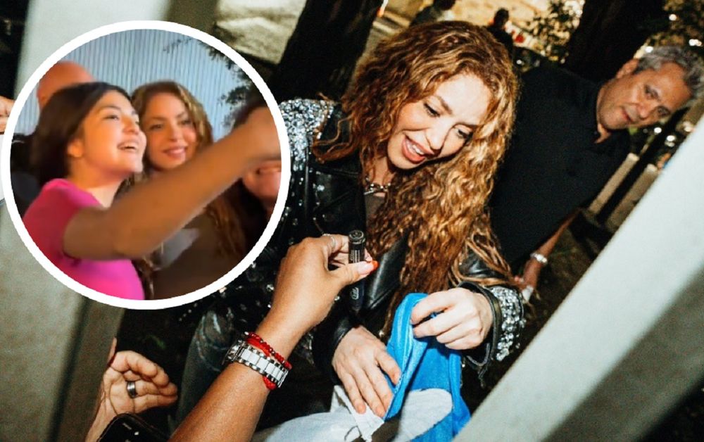 Shakira llegó a Argentina y saludó a los fans en el aeropuerto de Ezeiza