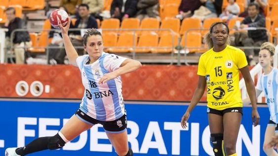 Macarena Sans, jugadora de La Garra, estará en el próximo Preolímpico en el mes de marzo. Embajadora mendocina. / Gentileza.