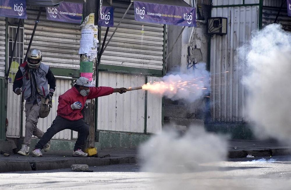 Cocacoleros protesta e incidentes en Bolivia