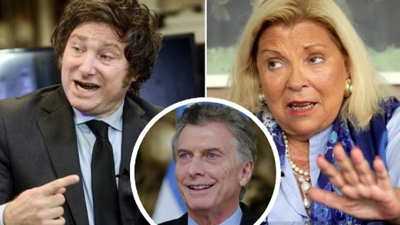 Milei respaldó a Macri de los dichos de Carrió
