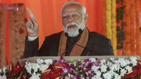 Los Andes | El primer ministro indio Narendra Modi es otro de los líderes, que hoy abundan en el mundo, que se autopercibe predestinado por los dioses.