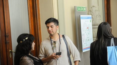 Los Andes | Leonardo Sosa, uno de los fundadores de Revolución Federal y procesado por el intento de asesinato a Cristina Kirchner, Junto a Dalila, también miembro de Revolución Federal. Federico López Claro