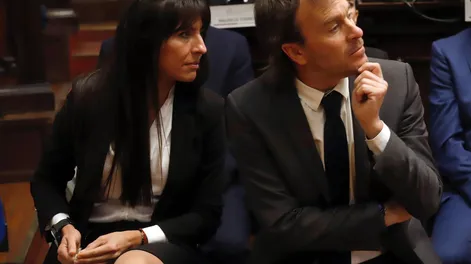 Los diputados Pamela Verasay y Lisandro Nieri, alfiles de Alfredo Cornejo en el Congreso. 
