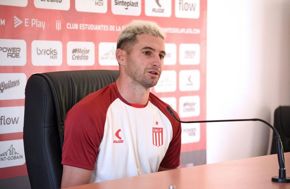 Alario llegó al Pincha para pelear la Libertadores /Foto: Prensa Estudiantes