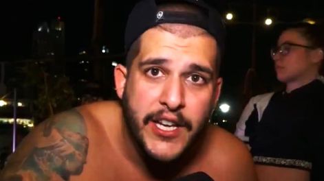Los Andes | Pedro Certezas, el hincha de Botafogo que palpita la final de la Libertadores en Buenos Aires.