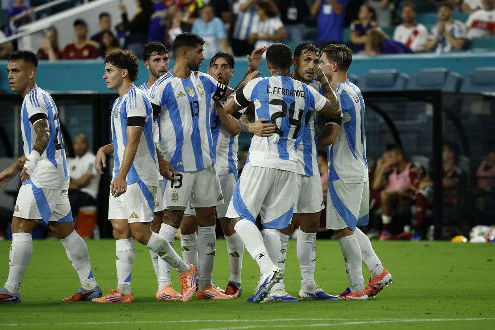 Das argentinische Tor fiel nach einem guten Ballbesitz mit viel Tempo in der Schlussphase, den Lo Celso vollendete.