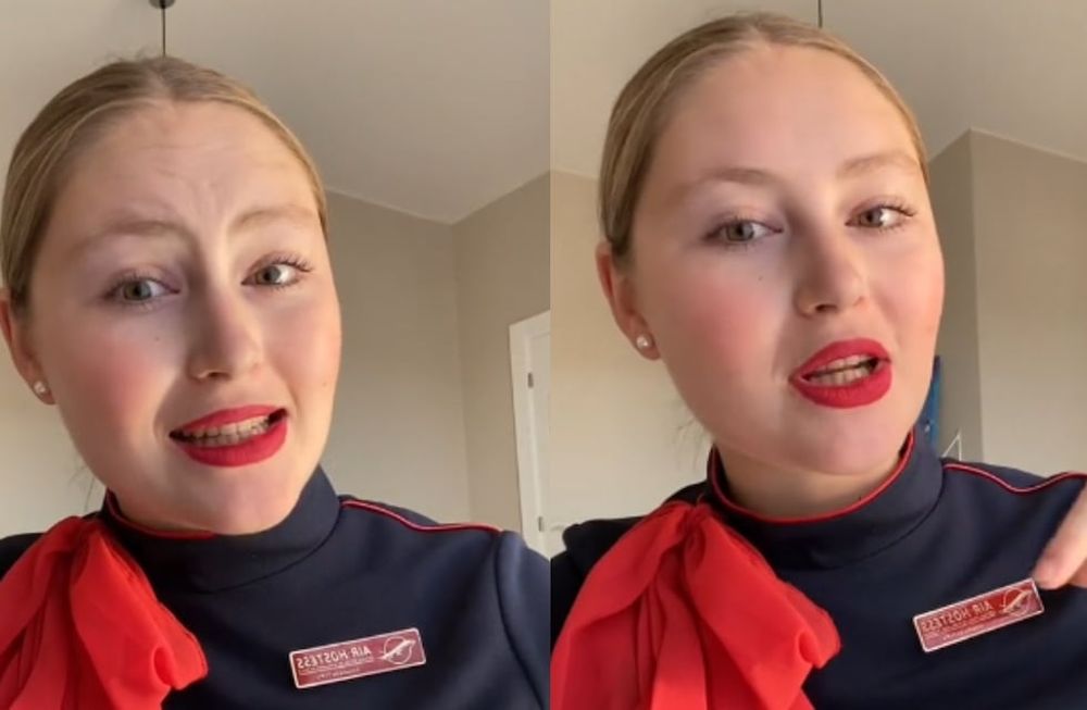 “Nunca uséis pantalón corto en un avión”, advirtió Claudia. La joven reveló que antes de iniciar su formación solía usarlos con frecuencia.