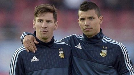 Messi y Agüero en la Selección Argentina... ¿Se repetirá la dupla con la camiseta del Barcelona? / archivo