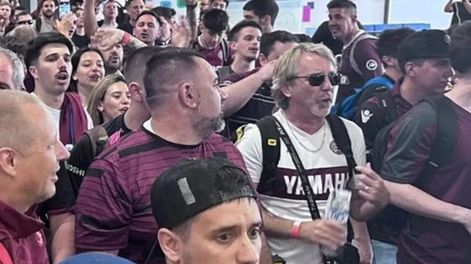 Los Andes | Tragedia: murió un hincha de Lanús en Belo Horizonte, en la previa del duelo con Cruzeiro. / Gentileza.