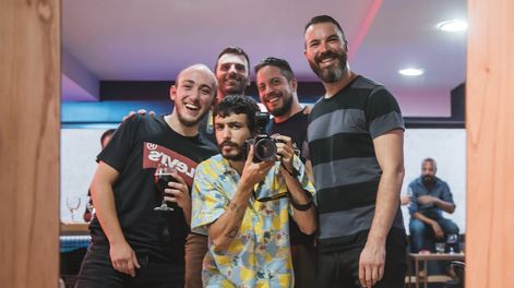 Leo Furió, Nico Trepiana, Martín Orozco, Lisandro Figueroa y Miguel Falitti.