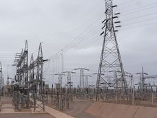 Con inversiones en generación y transporte, Mendoza casi alcanza el autoabastecimiento eléctrico. La línea de alta tensión de Cruz de Piedra. Foto: Prensa Mendoza