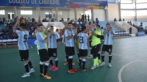 Juegos Odesur: la Selección de futsal goleó a Perú en el debut