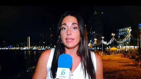 Una periodista se bloquea durante un móvil en vivo y las redes la apoyaron. / Foto: captura Los Andes