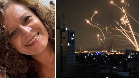 Los Andes | Mónica Cuevas Ginsburg, argentina que reside en Israel. La cúpula de hierro, su banda sonora a diario. (Gentileza)