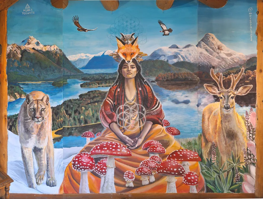 Obra de la artista plástica sanjuanina Mercedes Yacante.