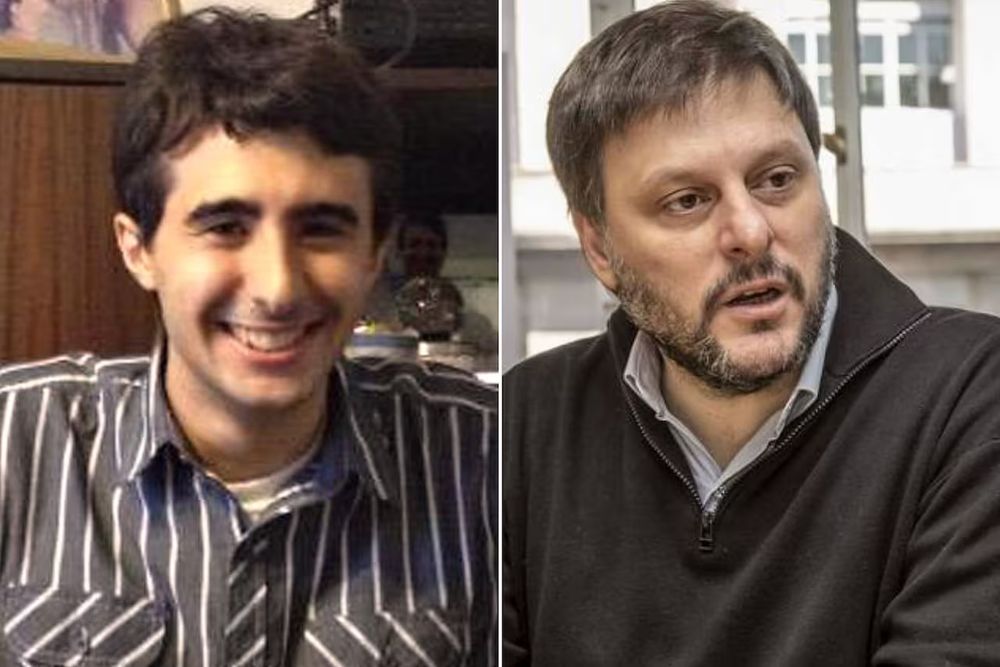 Los dos Leandro Santoro, candidatos en CABA: el hermano de Yamil (izquierda) y el dirigente peronista (derecha)