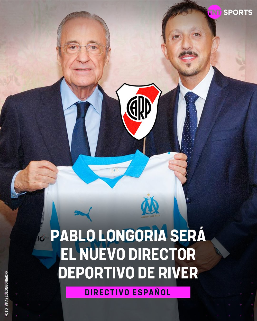 River oficializ&oacute; la llegada del espa&ntilde;ol Pablo Longoria como director deportivo.&nbsp;