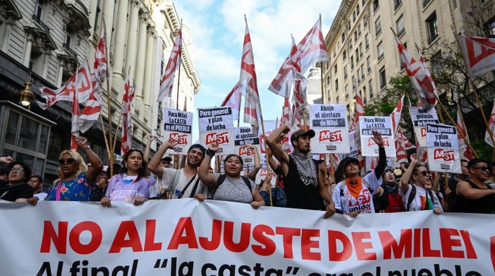 El cosecretario general de la CGT Héctor Daer destacó que el tercer paro general concretado este jueves por la central obrera en la gestión de Javier Milei fue un 